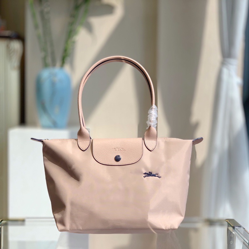 Longchamp new women's stylish, elegant versatile canvas large-capacity handbag